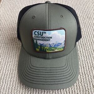 Colorado State University Construction Management CSU Baseball Hat CapSnapback